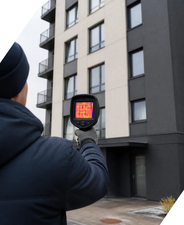 Тепловизионное обследование зданий в Тутаеве от 5242 р. | ЭкспертизаРоссия