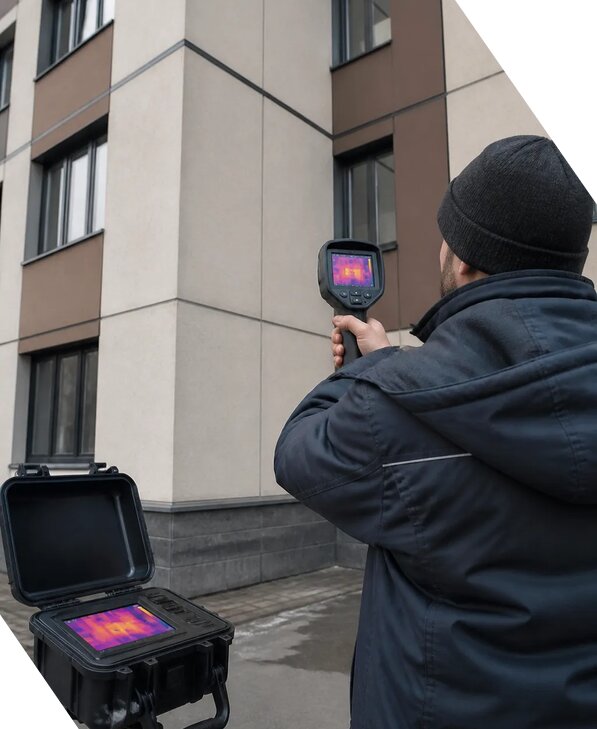 Тепловизионное обследование зданий и сооружений в Тутаеве